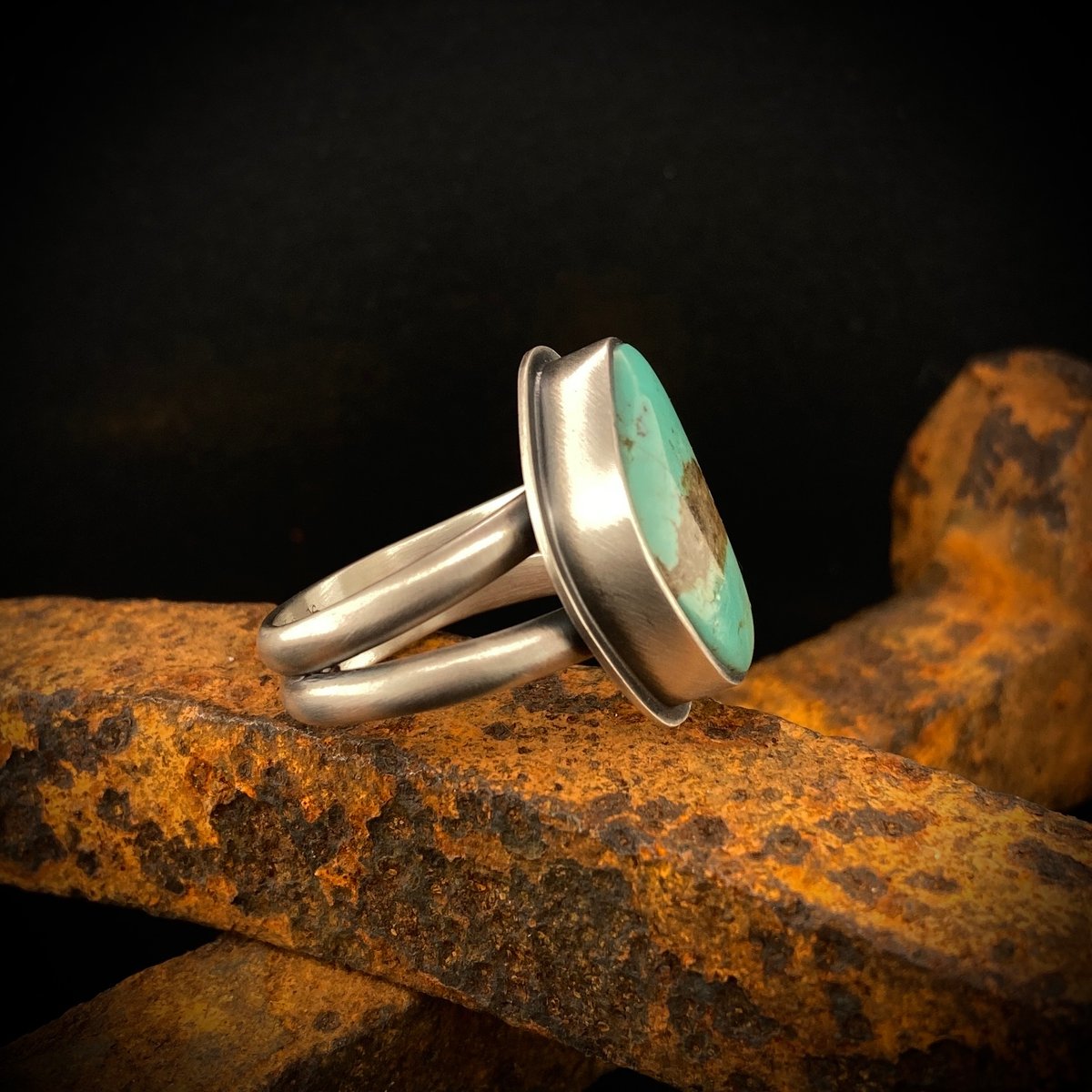 Kingman Turquoise Ring 15