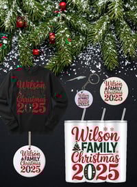Image 1 of Family Name Christmas Bundle