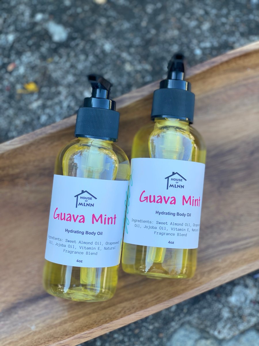 Image of Guava Mint Hydrating Body Oil