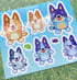 Bluey Sticker Sheet - Restock Soon! Image 2