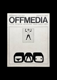 Image 1 of OFFMEDIA. NUOVE TECNICHE ARTISTICHE. VIDEO DISCO LIBRO - GERMANO CELANT