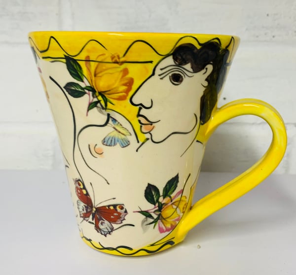 Image of Yellow tall mug