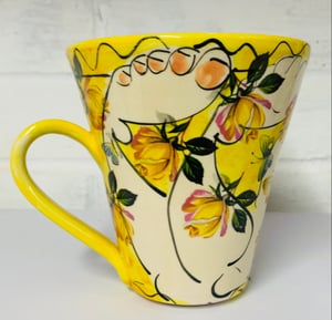 Image of Yellow tall mug