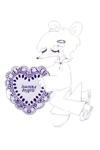 Image 2 of limited edition heaven 4 boygirls vday print