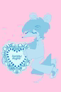 Image 3 of limited edition heaven 4 boygirls vday print