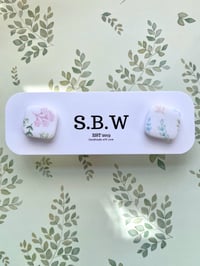 Square Pastel Studs