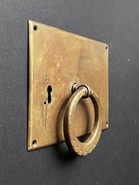 Image 4 of A Pair of Large Arts & Crafts Bronze Handles