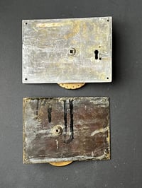 Image 7 of A Pair of Large Arts & Crafts Bronze Handles