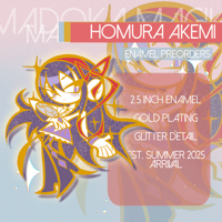 Homura Akemi Enamel PREORDER