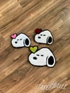 Snoopy Heart Coasters