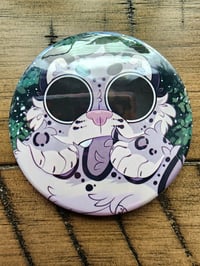 Image 2 of Snow Leopard Button