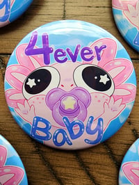 Image 1 of 4ever Baby Axolotl Button