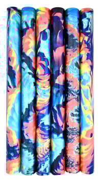 Image 4 of Rainbow In The Dark custom Maker's blanks. High pressure cured with Alumilite Resin, ready to ship