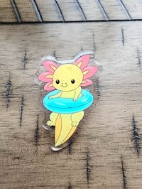 Image 2 of Axolotl Pin