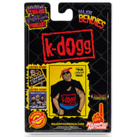 Image 2 of AUTOGRAPHED Konnan Major Bendies Figure (Mike Durband Productions EXCLUSIVE "K-Dogg" Variant)
