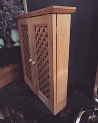 Image 4 of Lattice wood cabinet 