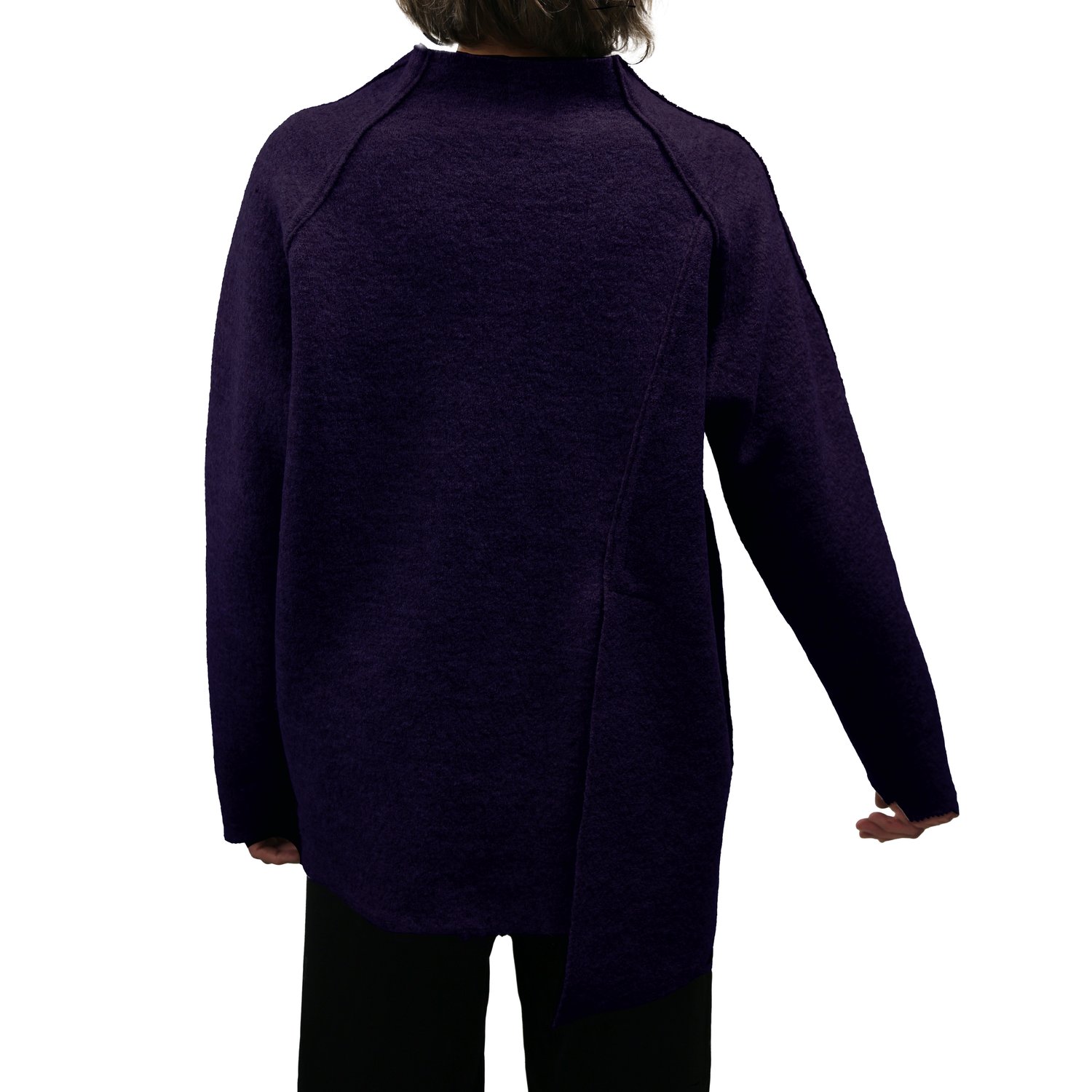 Image of LARGE OVERSIZED boiled wool SWEATER