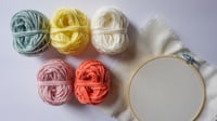 Image 3 of Punch Needle Yarn Restock Kit: Pastel