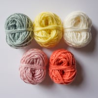 Image 1 of Punch Needle Yarn Restock Kit: Pastel