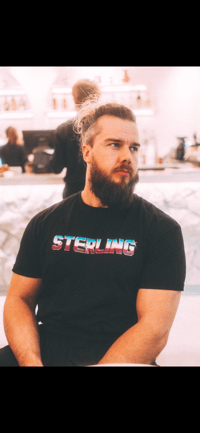"STERLING" 80s Retro Tee 