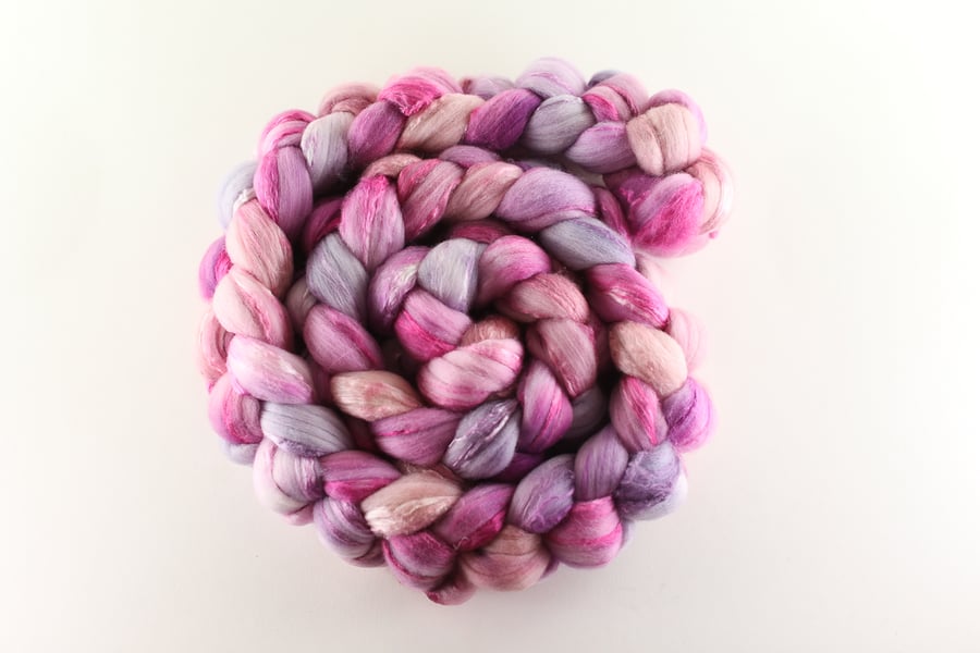 Image of (Club members only) January Fiber Club 💘 Love Spell 💘 Superfine Merino + Silk