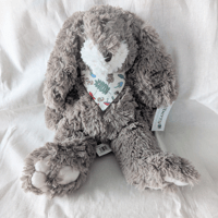 Image 1 of Wilberry Grey Bunny with Removable Bandana