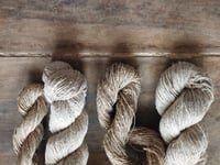Image 1 of raw HEMP or NETTLE yarn (50 g / 125 m) in different qualities