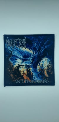 Offical Decrepit Birth - ... And Time Begins Black Border Patch