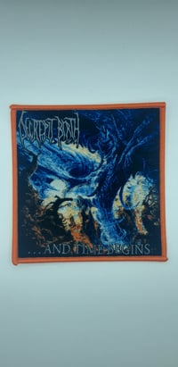 Offical Decrepit Birth - ... And Time Begins Orange Border Patch