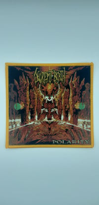 Offical Decrepit Birth - Polarity Yellow Border Patch