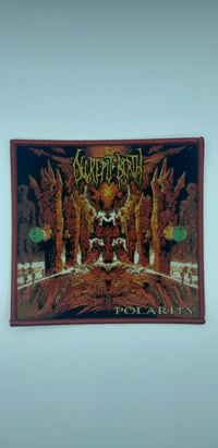 Offical Decrepit Birth - Polarity Red Border Patch