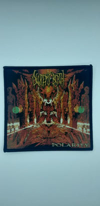 Offical Decrepit Birth - Polarity Black Border Patch