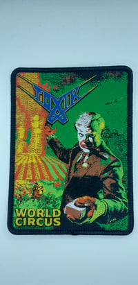 Official Toxik - World Circus Black Border Patch