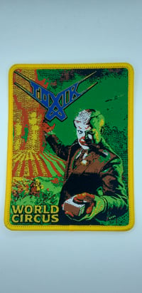 Official Toxik - World Circus Yellow Border Patch