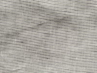 Image 5 of medium weight LINEN fabric in creme, grey and green // 120 g, 140 cm wide