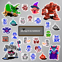 Image 1 of Dragon Warrior Magnet Set (27 Pieces)