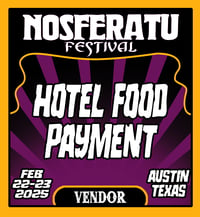 Nosferatu Festival Vendor Food Payment