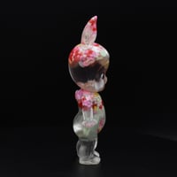 Image 3 of Kilos Kewties Bunny Green Conversation Heart Double Cast Resin Figure - Vday Series