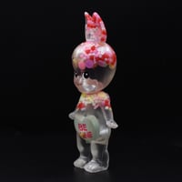 Image 6 of Kilos Kewties Bunny Green Conversation Heart Double Cast Resin Figure - Vday Series