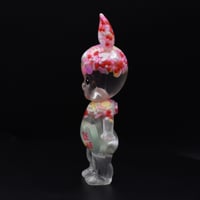 Image 5 of Kilos Kewties Bunny Green Conversation Heart Double Cast Resin Figure - Vday Series