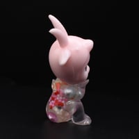 Image 5 of Kilos Kewties Pink Glow in the Dark Sitting Goat Double Cast Resin Figure - Vday Series