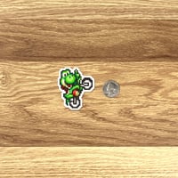 Image 2 of Excitebike: Bun Bun Mario Battle Sticker Set (19 Pieces)