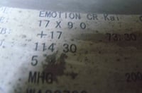 Image 7 of Work Emotion CR Kai 17x9J +17 Set Bronze