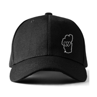 Black hat, Gray logo - StrongerHeartsTahoe