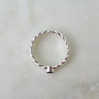 Image 4 of Vine Ring in Silver or Mixed Metals