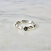 Image 2 of Double Band Ring in Mixed Metals
