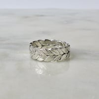 Image 1 of 6.5mm Wreath Ring in Silver