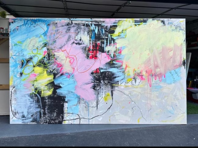 Magical chaos  (9ft x 5ft)