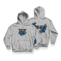 Image 2 of FEELIN BLU hoodie / gray