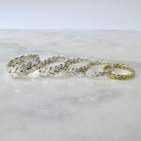 Image 5 of 3.5mm Wreath Ring in Silver
